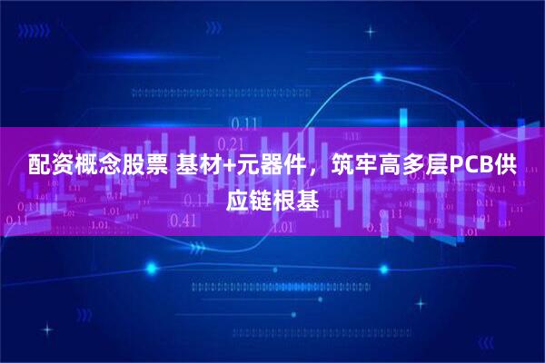 配资概念股票 基材+元器件，筑牢高多层PCB供应链根基
