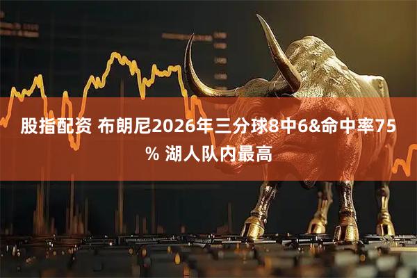 股指配资 布朗尼2026年三分球8中6&命中率75% 湖人队内最高